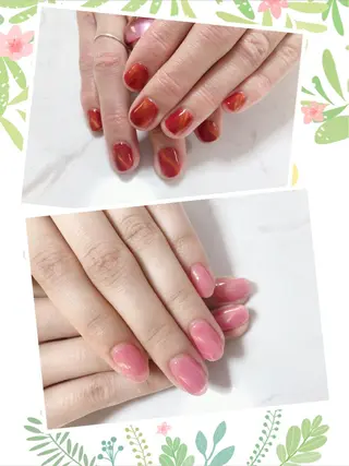 ネイル ネイルサロンエクラ 🫧Shizukaのネイルデザイン