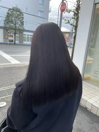 ロング 有賀 佑葵のヘアスタイル