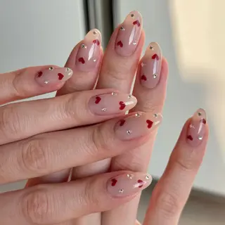 ネイル By moonネイル 🌷ワンホン/韓国風のネイルデザイン