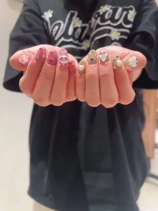 ネイル hair&make EARTH coiffure beaute 龍ケ崎店所属・nailset/ asukaのネイルデザイン