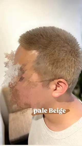 カラー メンズ RYU/メンズ /センターパートのヘアスタイル