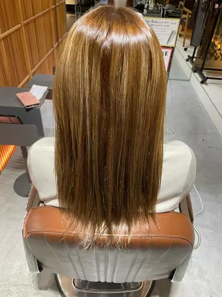 カラー かりん髪質改善 /メンズカットのヘアスタイル