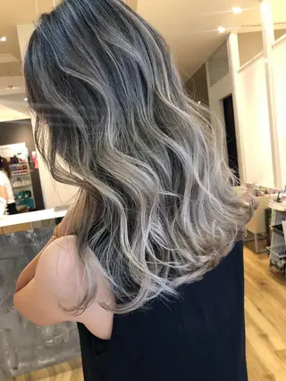 ロング カラー 櫛部洸貴/ メンズ、ヘットスパのヘアスタイル