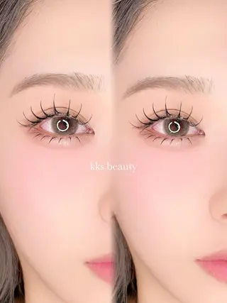 マツエク・マツパ モニターモデル募集 KKSBeautyのマツエク・マツパデザイン