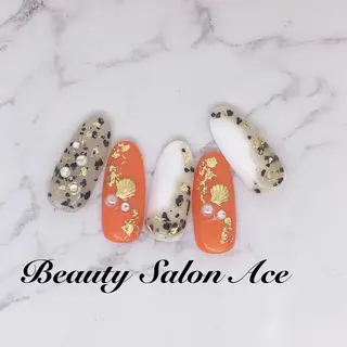 ネイル Beauty Salon Ace（ネイルサロン　エース）所属・池袋フィルイン Ace♡長さだしのネイルデザイン