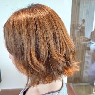 ショート ヘアアレンジ xxxy's color flip所属・天願 ゆかのヘアスタイル