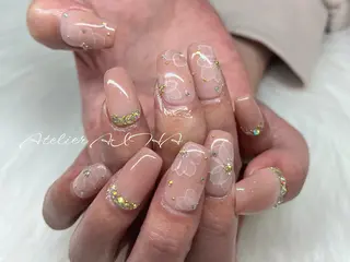 セミロング アトリエAIHA所属・アトリエAIHA★ フィルイン推奨サロンのネイルデザイン