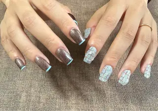 ネイル 小 雨のネイルデザイン