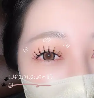 マツエク・マツパ ♥TUMUGI ♥パリエクのマツエク・マツパデザイン