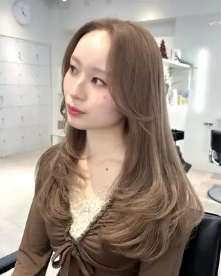 ロング カラー 卒業式ヘアセット🎀 ヘアアレンジのヘアスタイル