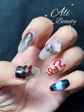 ネイル Ali 新小岩 ネイル専門のネイルデザイン