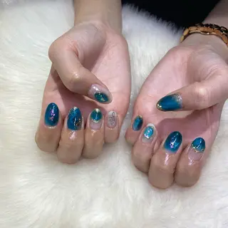 ネイル Amber21.所属・Nagahama Akariのネイルデザイン