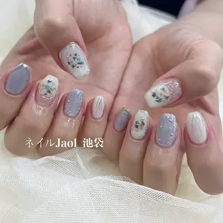 ミディアム nail jaol池袋店所属・ネイルJaol 池袋のネイルデザイン