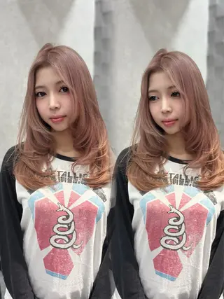 ミディアム カラー kiti所属・chii /kitiのヘアスタイル