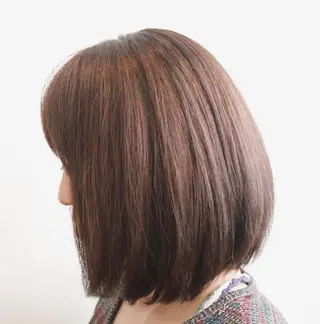 ミディアム ボブ/ショート/ 白髪染め/メンズ葛西のヘアスタイル