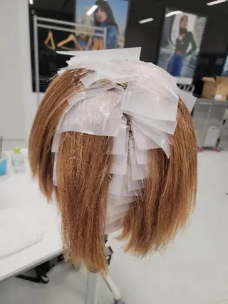 カラー 山田 周のヘアスタイル