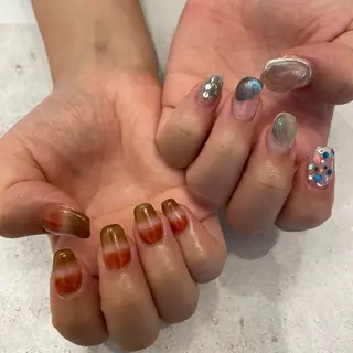 ネイル Sea  nail by emaのネイルデザイン