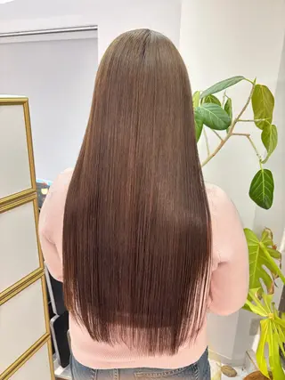 ロング カラー パーマ 💐レイヤー/透明感 カラー💐智口彩香のヘアスタイル