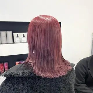 ミディアム カラー パーマ ヘアアレンジ メンズ mona/ ストレートスタイル✨のヘアスタイル