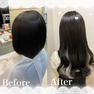 ロング すみす🎀ヘアメ/ 艶カラー/エクステのヘアスタイル