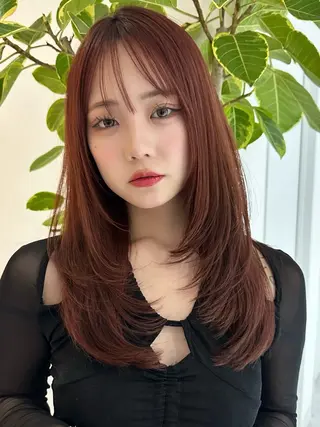 セミロング Stylo所属・吉川 莉央のヘアスタイル