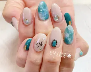 ネイル tRING* しいの木台のネイルデザイン