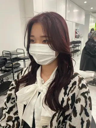 ロング カラー 乾かすだけで美髪✨ 髪質改善専門/鈴木遼のヘアスタイル