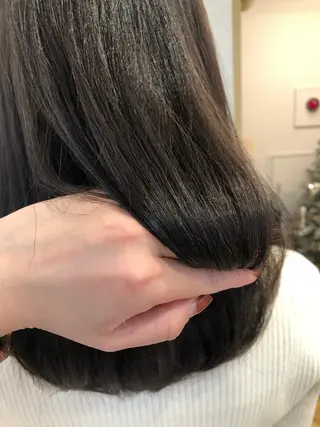 ロング 透明感カラー│ レイヤーヘア中居美樹のヘアスタイル