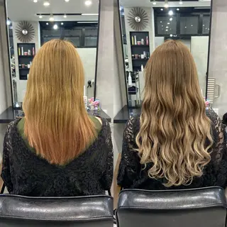 ロング カラー ヘアアレンジ ar+ ❤︎ maiのヘアスタイル