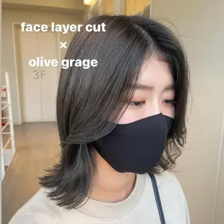 ミディアム 《暖色/韓国hair 》🇰🇷桑原ユキネのヘアスタイル