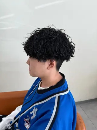 パーマ メンズ パーマ／京都駅 ／メンズ/藤井　翔のヘアスタイル