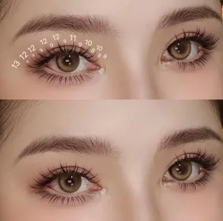 マツエク・マツパ Cute B e au t yのマツエク・マツパデザイン