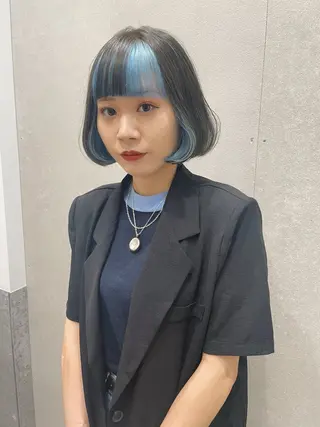 ショート カラー 過ごしやすい美容室 でありたいのヘアスタイル