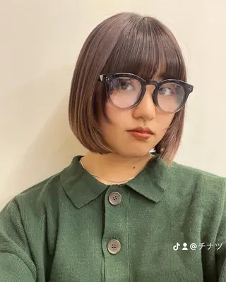 ミディアム カラー 表参道/髪質改善・ 透明感 colorのヘアスタイル