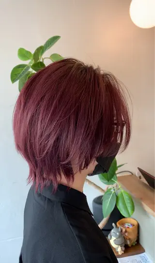 カラー ブリーチ/ストレート ダブルカラーtetoのヘアスタイル