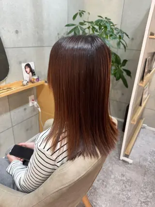 ミディアム Nani SATOMIのヘアスタイル