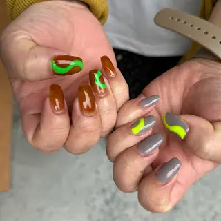 ネイル nail salon  ∞ mikanal ∞所属・nailsalon ∞ ﾐｶﾅﾙ ∞のネイルデザイン