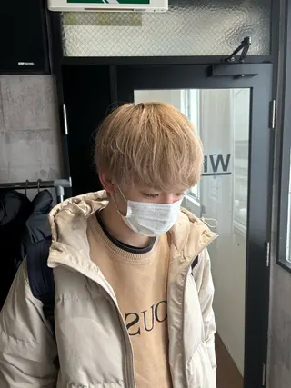 カラー メンズ _white【京橋店】所属・_WHITE / KENTOのヘアスタイル