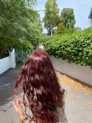 ロング カラー minami🪷 暖色カラーのヘアスタイル