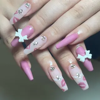 ネイル 0203ムニムサン 💙Harukaのネイルデザイン