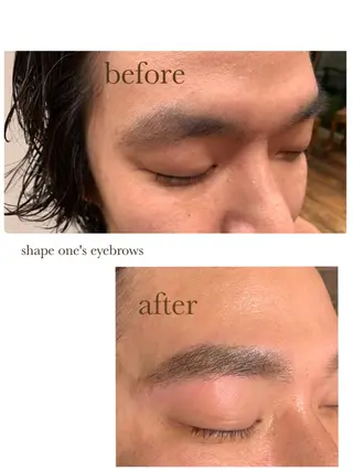 ショート カラー パーマ ヘアアレンジ メンズ ネイル マツエク・マツパ RADnoel🌿 梅田茶屋町のマツエク・マツパデザイン