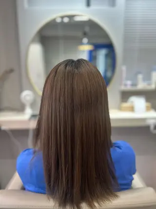 セミロング 池田 太一のヘアスタイル