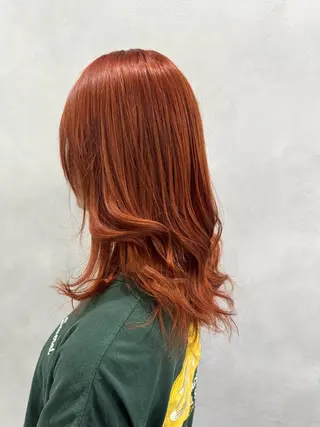 ロング カラー 【earth】 伊桜莉のヘアスタイル