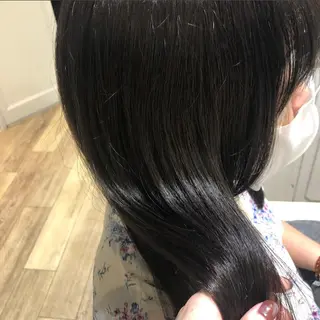 セミロング カラー ヘアアレンジ ✨🌿大人可愛い愛さ れhair🌿✨松本のヘアスタイル