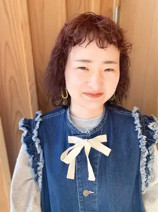 ミディアム ちほ /ボブスタイルのヘアスタイル