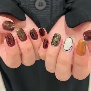 ネイル shio ♡ 2月予約受付中のネイルデザイン