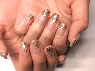 ミディアム AQUA nailのネイルデザイン