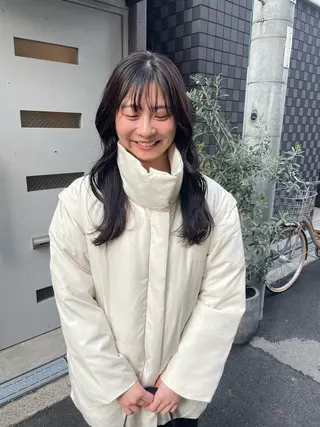 ロング カラー ハナ🌼 梅田/ボブ/パーマのヘアスタイル