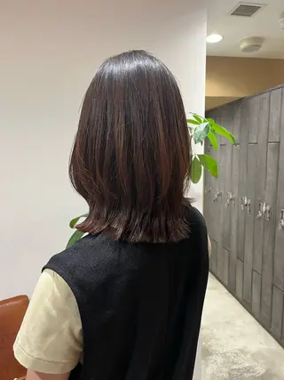 ミディアム 梅田美容室/カット /Maoのヘアスタイル