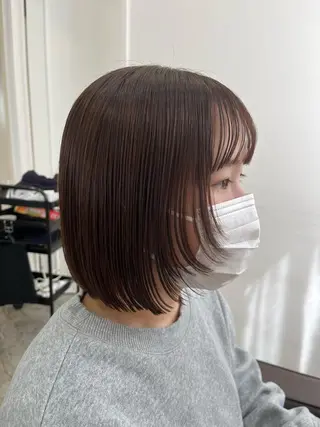ミディアム ショートスタイル /tomo.のヘアスタイル